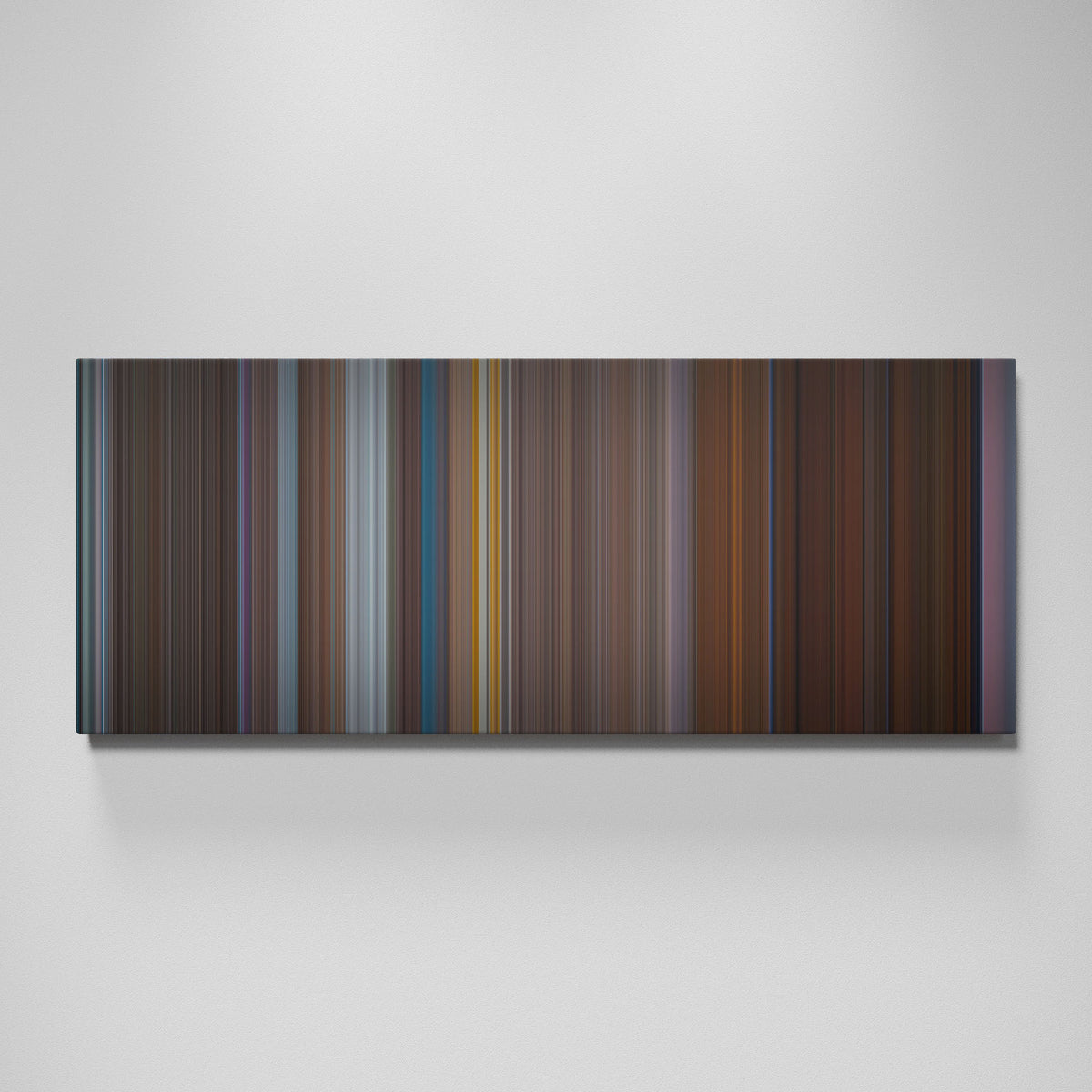 18½ movie canvas wall art - color palette print