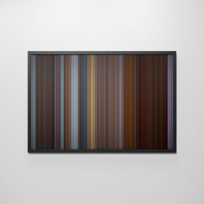 Front view of 18andahalf Frome framed poster on the wall