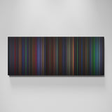 Batman Forever movie canvas wall art - color palette print