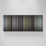 The Blue Lagoon movie canvas wall art - color palette print