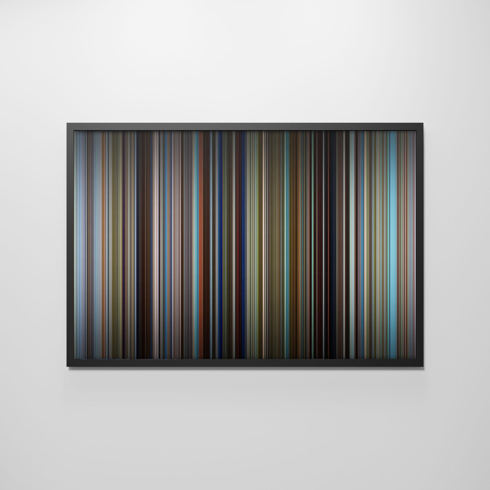 Front view of the_blue_lagoon Frome framed poster on the wall