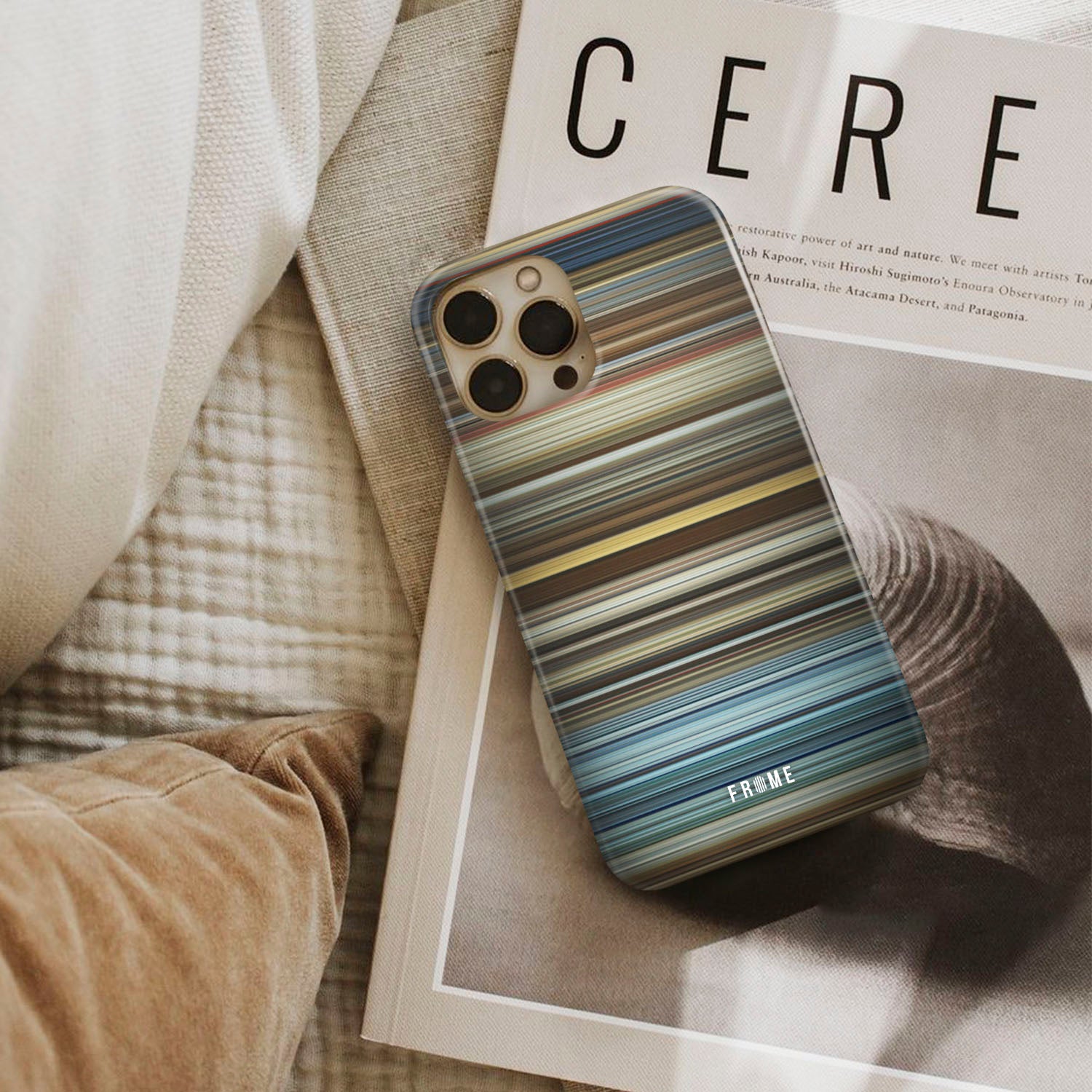 top_gun_maverick Frome phone case next to interior items