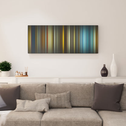 Living room interior with top_gun_maverick Frome on the wall