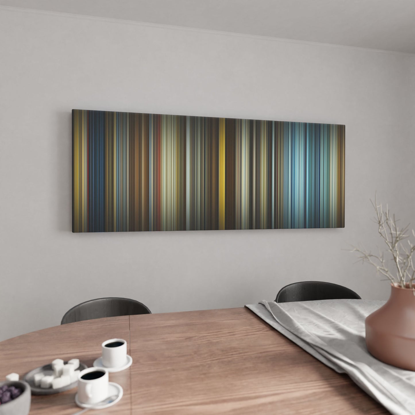 Kitchen with top_gun_maverick Frome on the wall