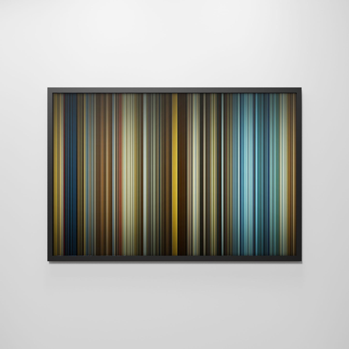 Front view of top_gun_maverick Frome framed poster on the wall