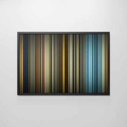 Front view of top_gun_maverick Frome framed poster on the wall