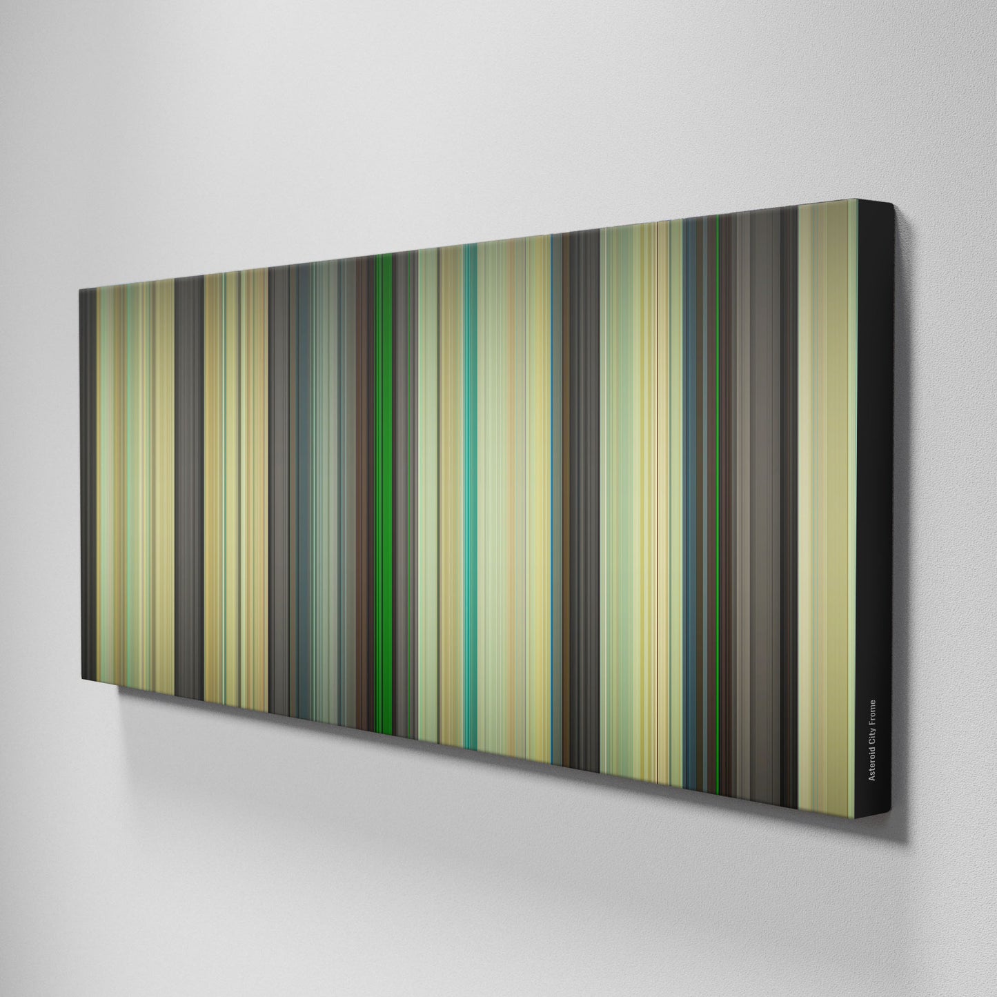 Side view of Buff's of asteroid_city Frome on the wall