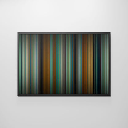 Front view of challengers Frome framed poster on the wall