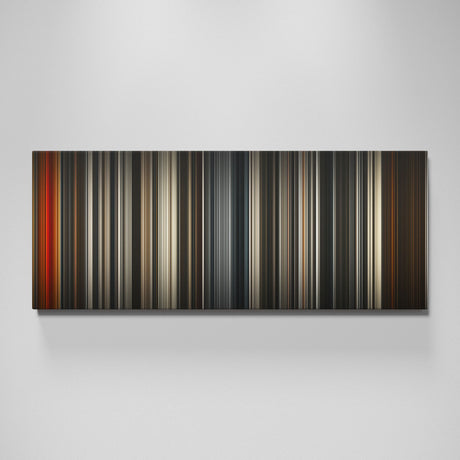 Dune: Part Two movie canvas wall art - color palette print