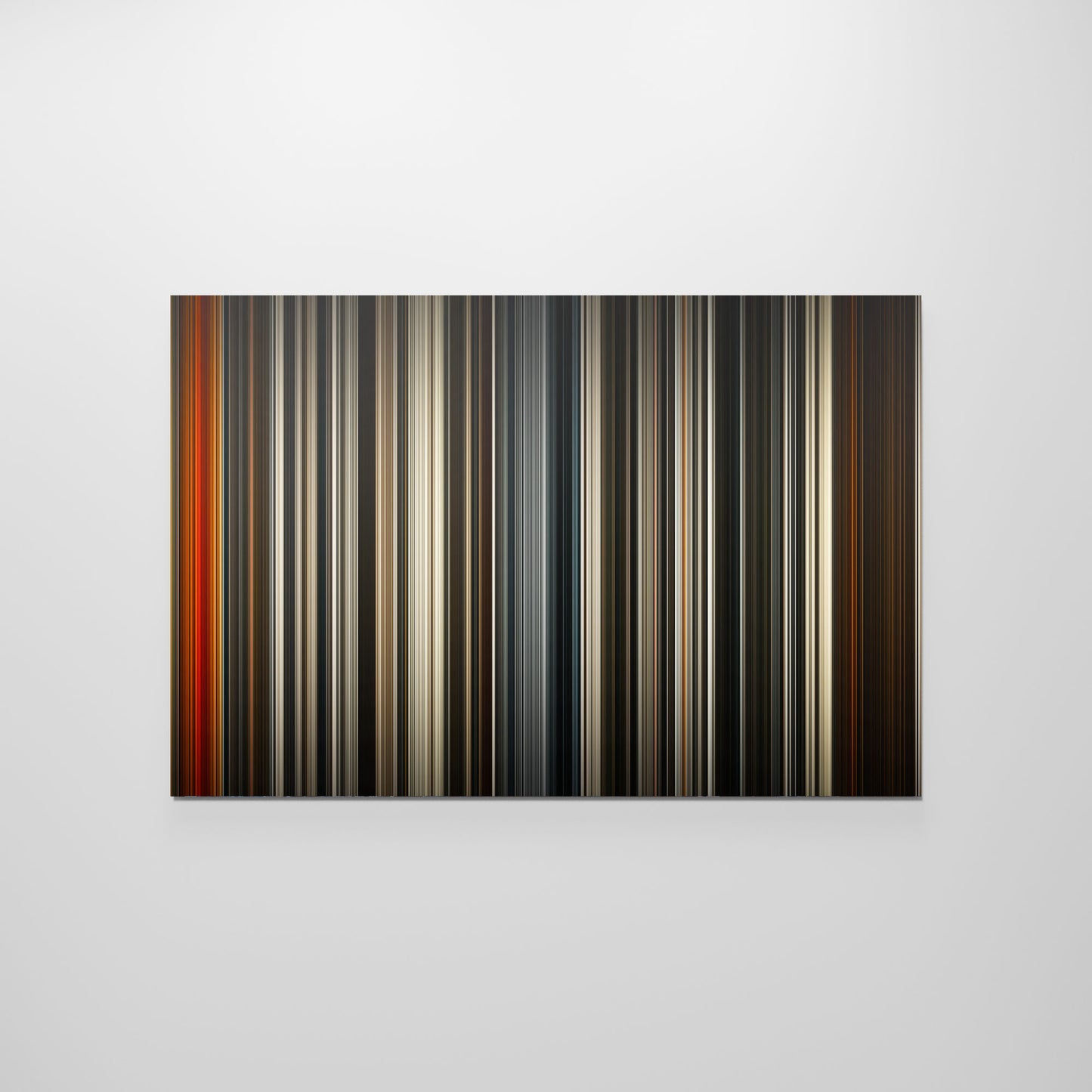 Front view of dune_part_two Frome poster on the wall