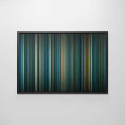 Front view of wire_room Frome framed poster on the wall