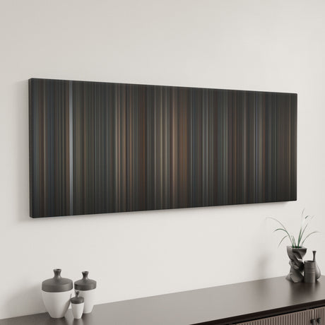 American Gangster canvas art in modern interior - movie color palette