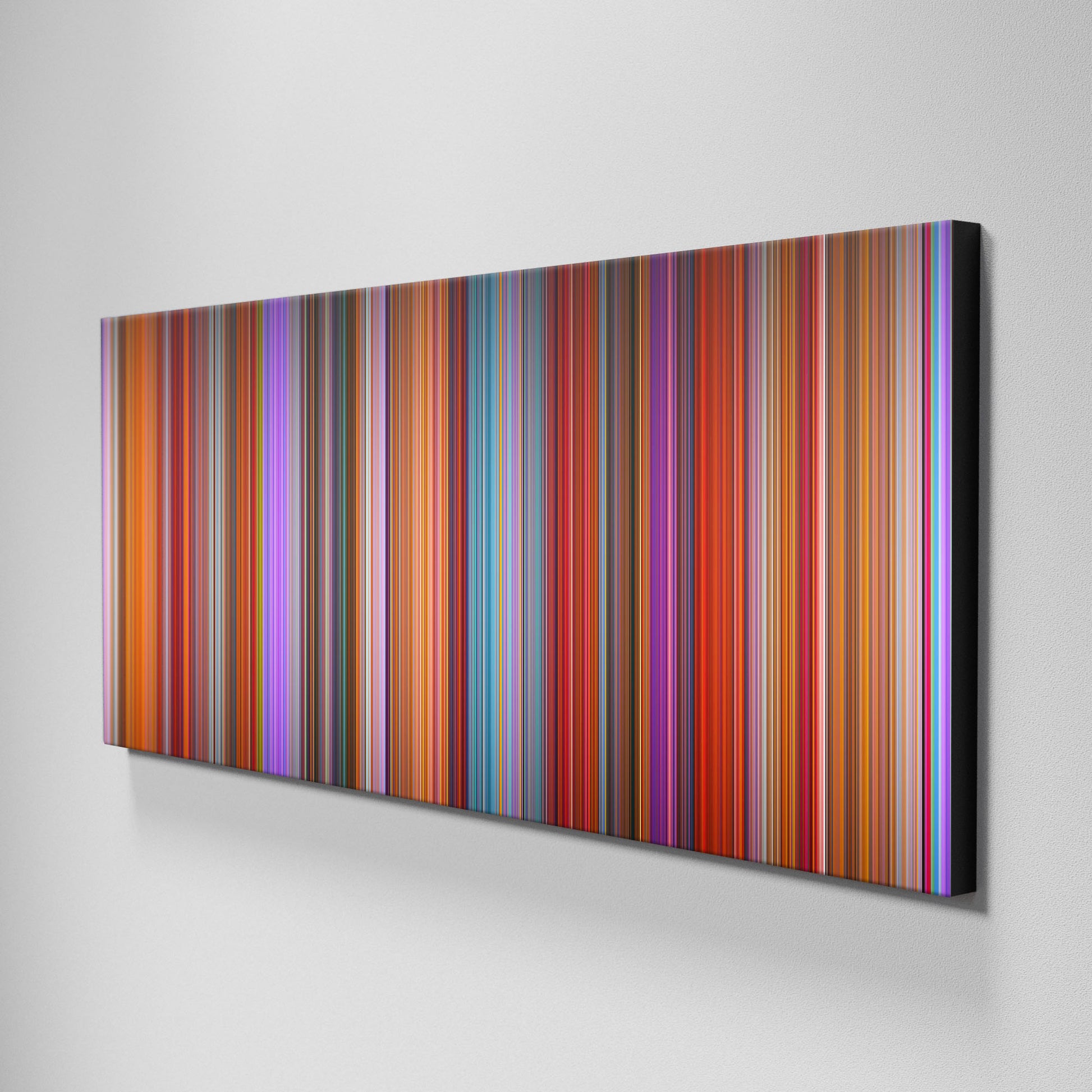 Side view of Basic of elemental Frome on the wall