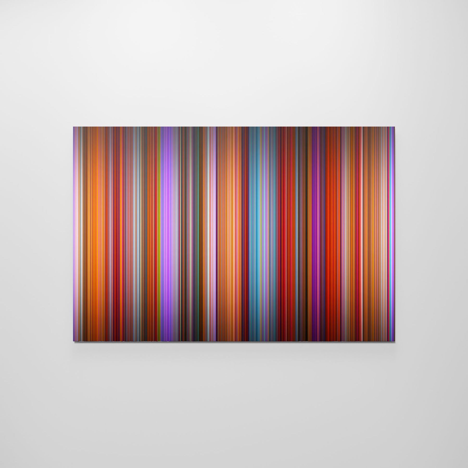 Front view of elemental Frome poster on the wall