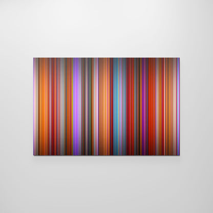 Front view of elemental Frome poster on the wall