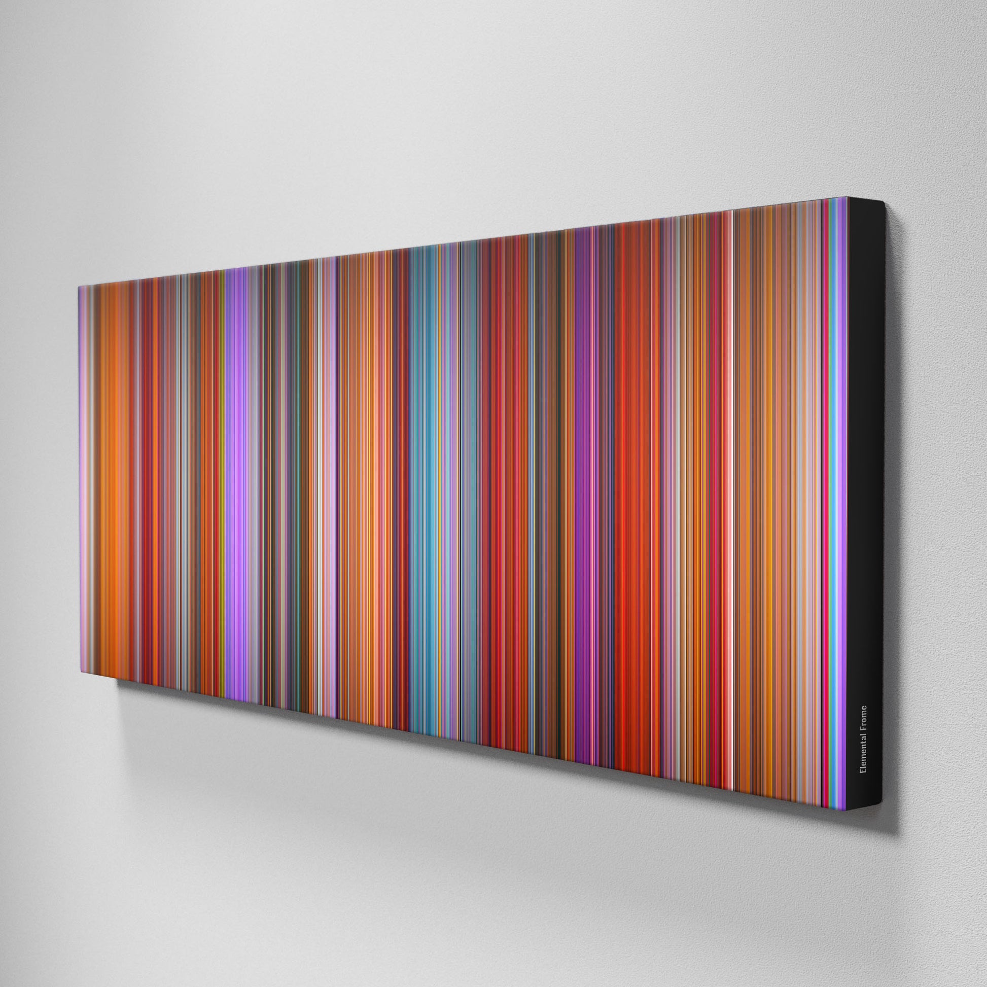 Side view of Buff's of elemental Frome on the wall