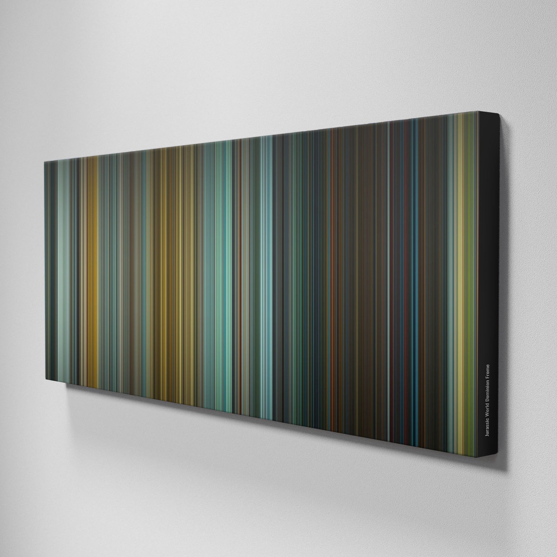 Side view of Buff's of jurassic_world_dominion Frome on the wall