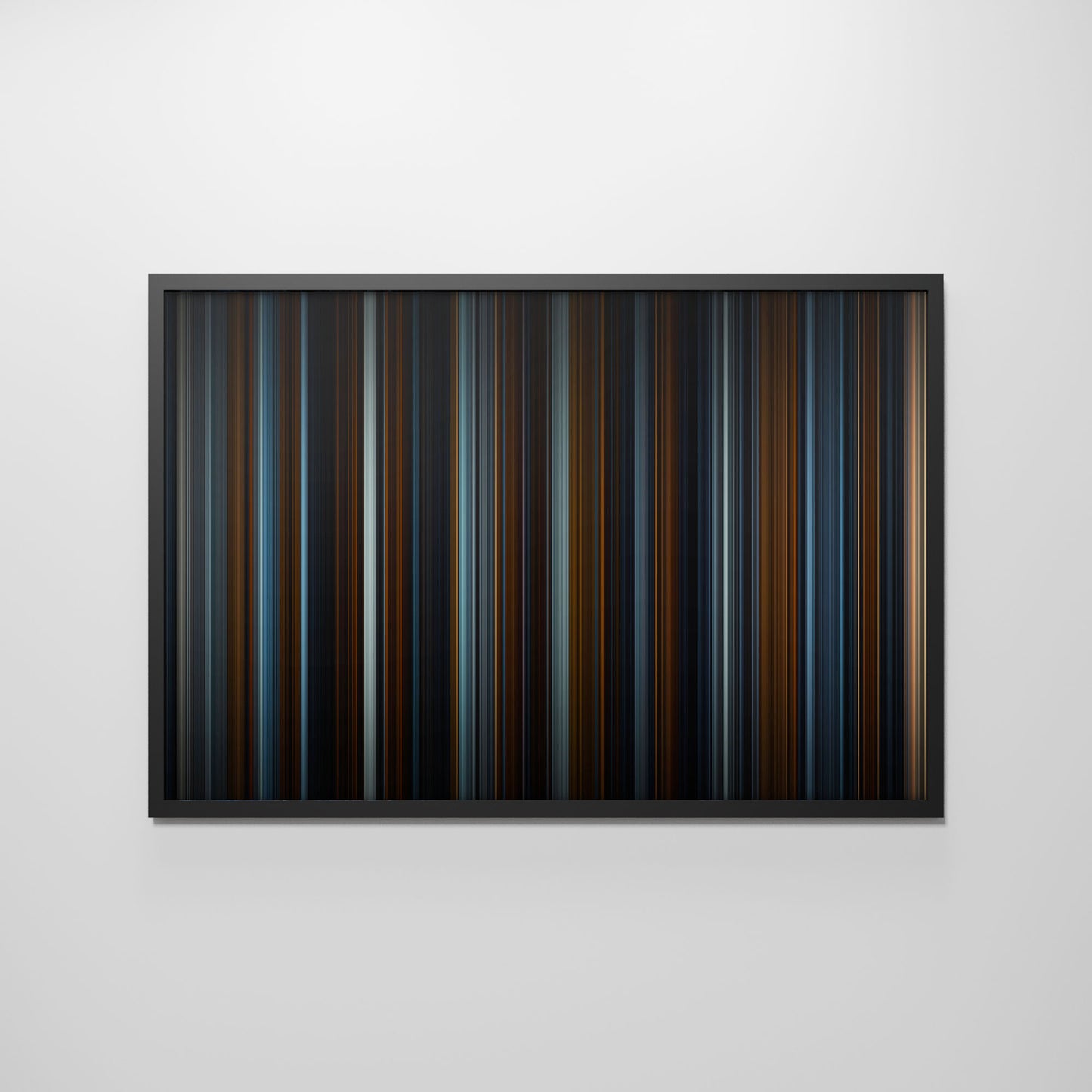 Front view of nosferatu Frome framed poster on the wall