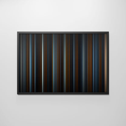 Front view of nosferatu Frome framed poster on the wall