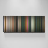 Wicked movie canvas wall art - color palette print