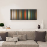 Wicked canvas print in living room - film wall decor