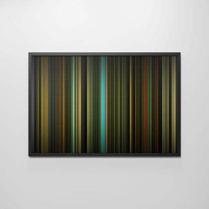 Front view of the_iron_claw Frome framed poster on the wall