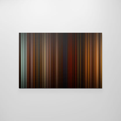 Front view of gangs_of_new_york Frome poster on the wall