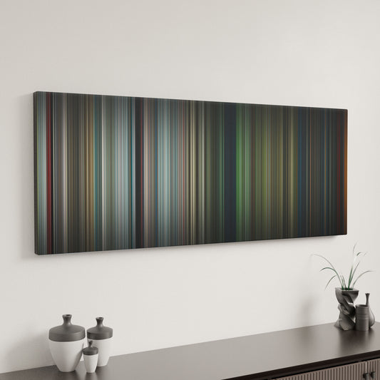 Minimal interior design with jurassic_world_rebirth Frome on the wall