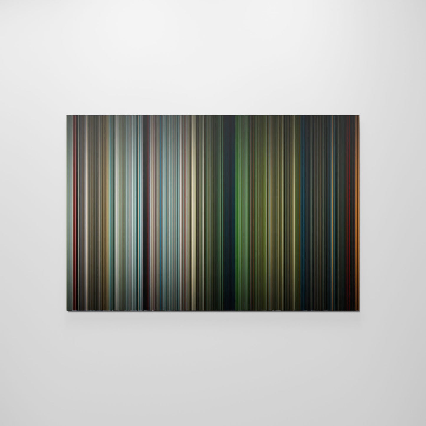 Front view of jurassic_world_rebirth Frome poster on the wall