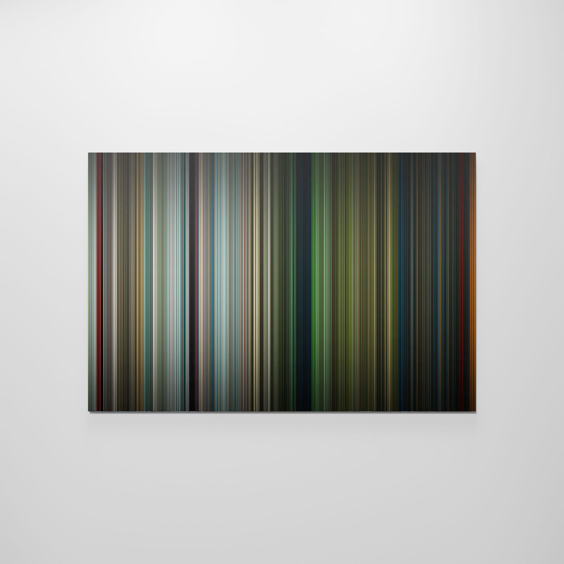 Front view of jurassic_world_rebirth Frome poster on the wall