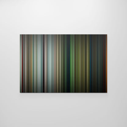 Front view of jurassic_world_rebirth Frome poster on the wall