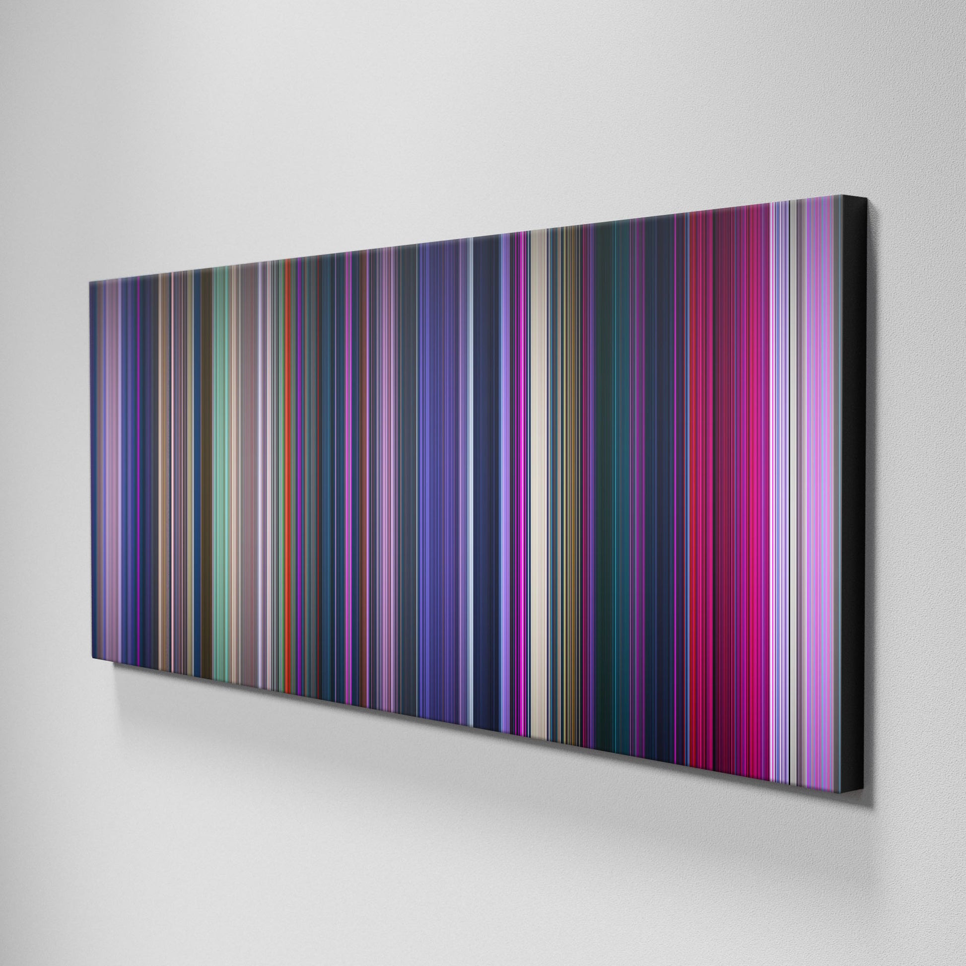 Side view of Basic of kpop_demon_hunters Frome on the wall