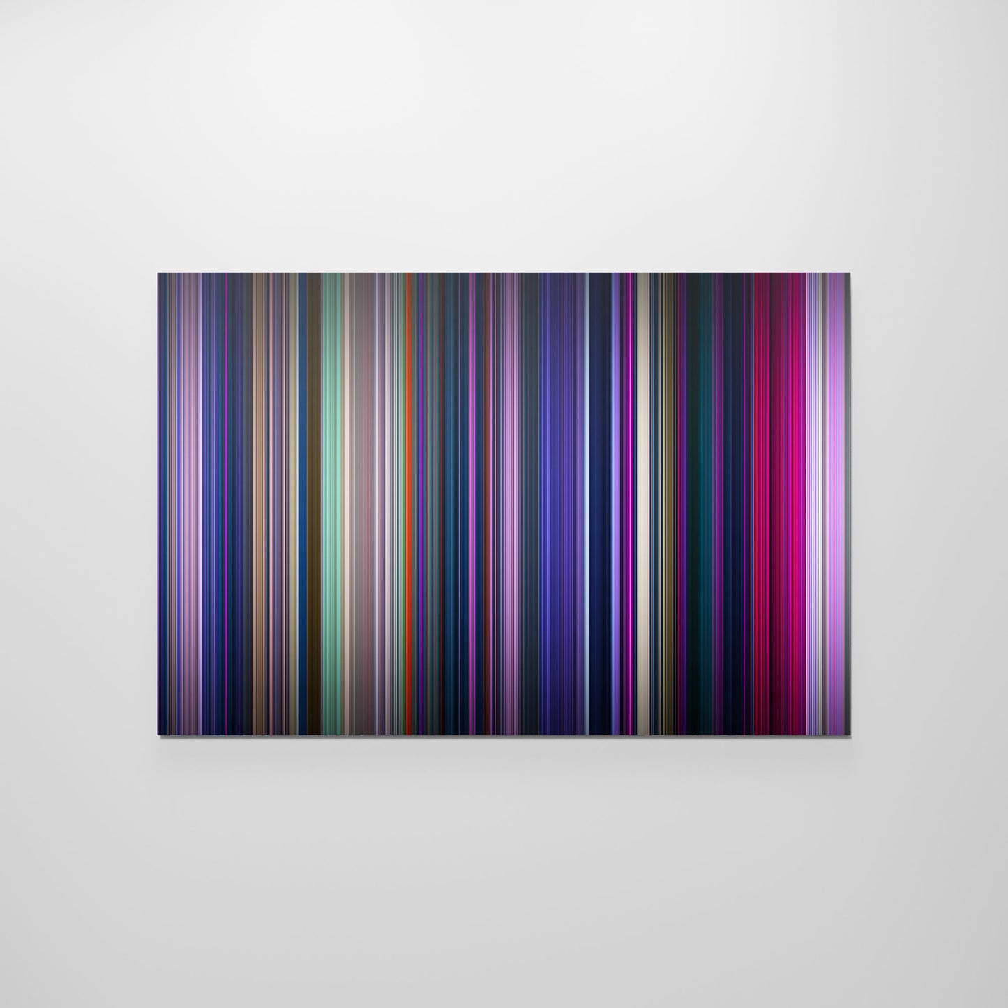 Front view of kpop_demon_hunters Frome poster on the wall