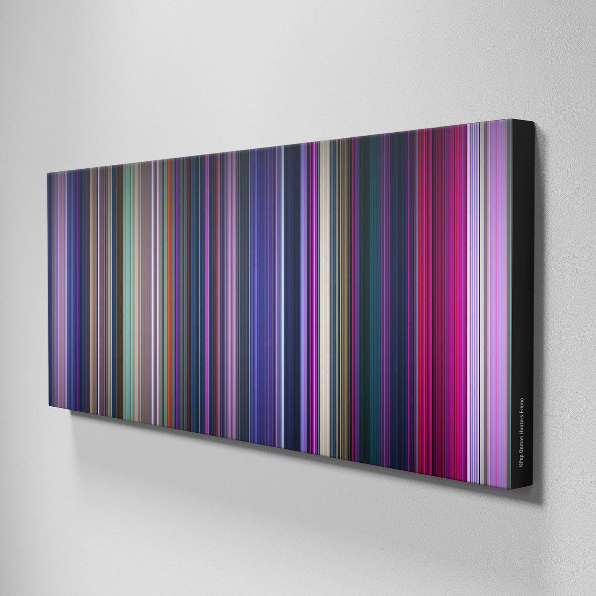 KPop Demon Hunters movie canvas art - framed wall print