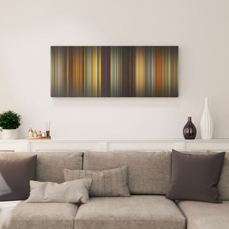 American Hustle canvas print in living room - film wall decor