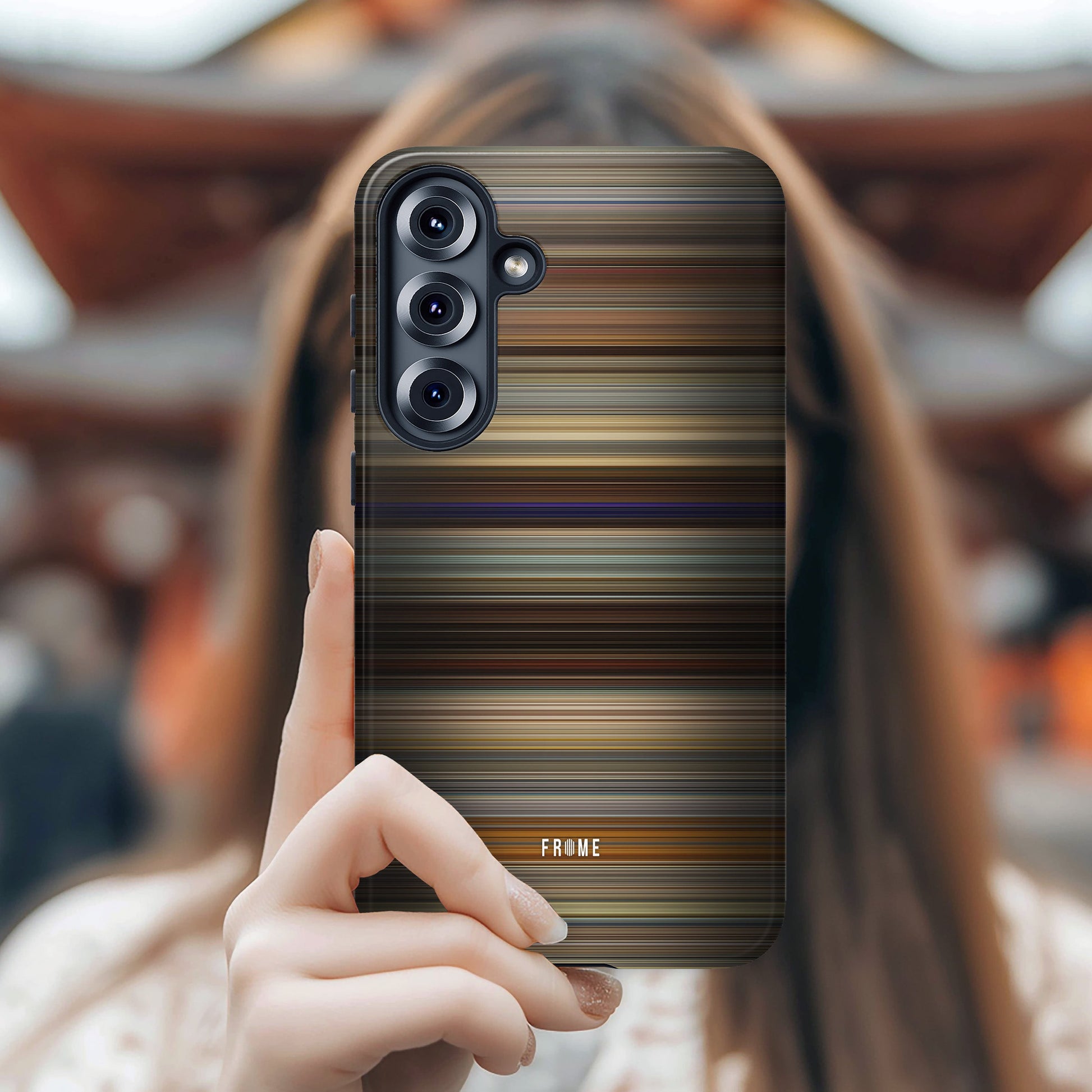 Glossy phone case for american_hustle