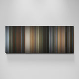 Deadpool & Wolverine movie canvas wall art - color palette print