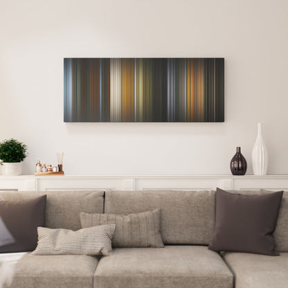 Living room interior with deadpool_&_wolverine Frome on the wall