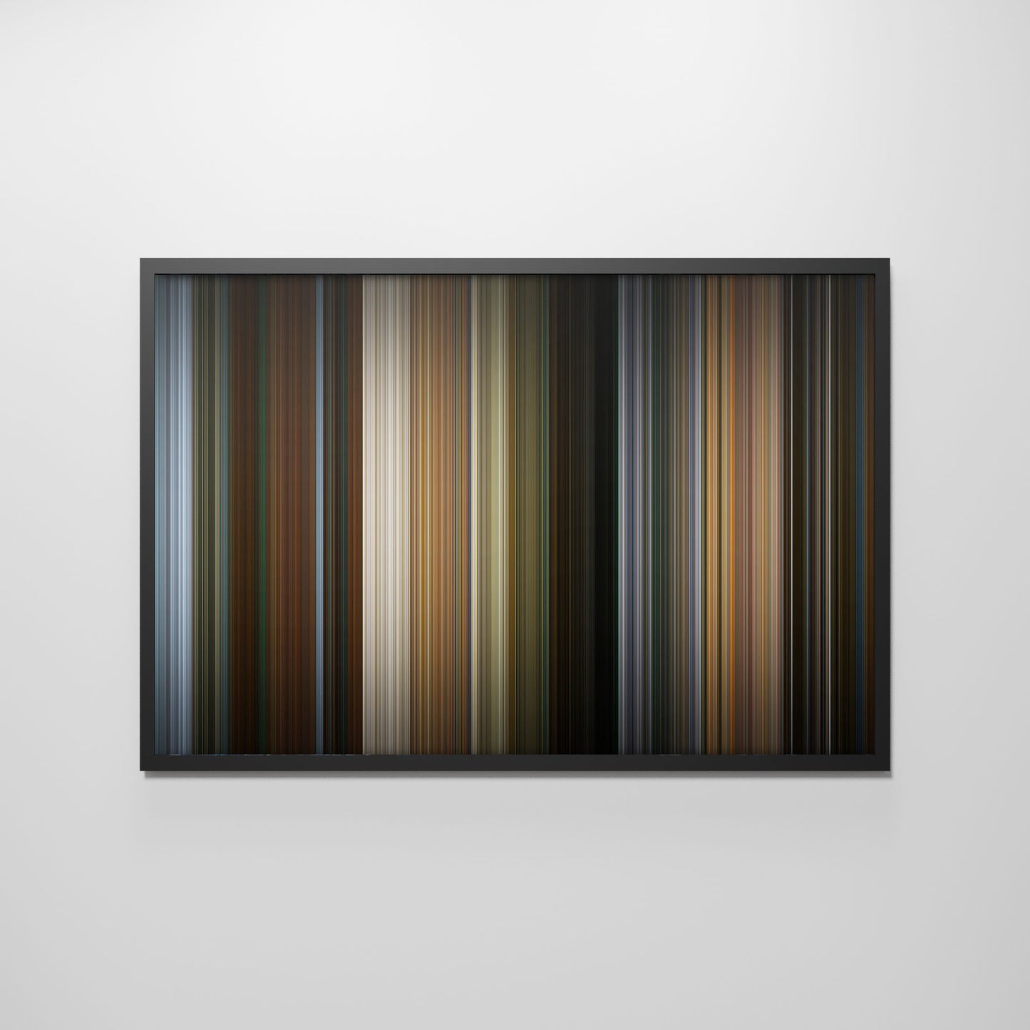 Front view of deadpool_&_wolverine Frome framed poster on the wall