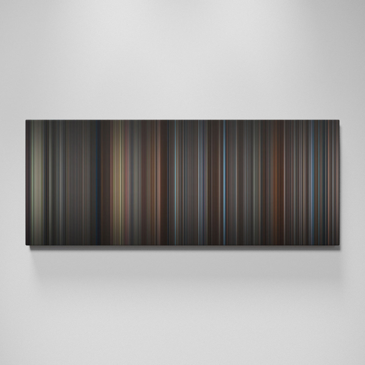 Hidden Figures movie canvas wall art - color palette print