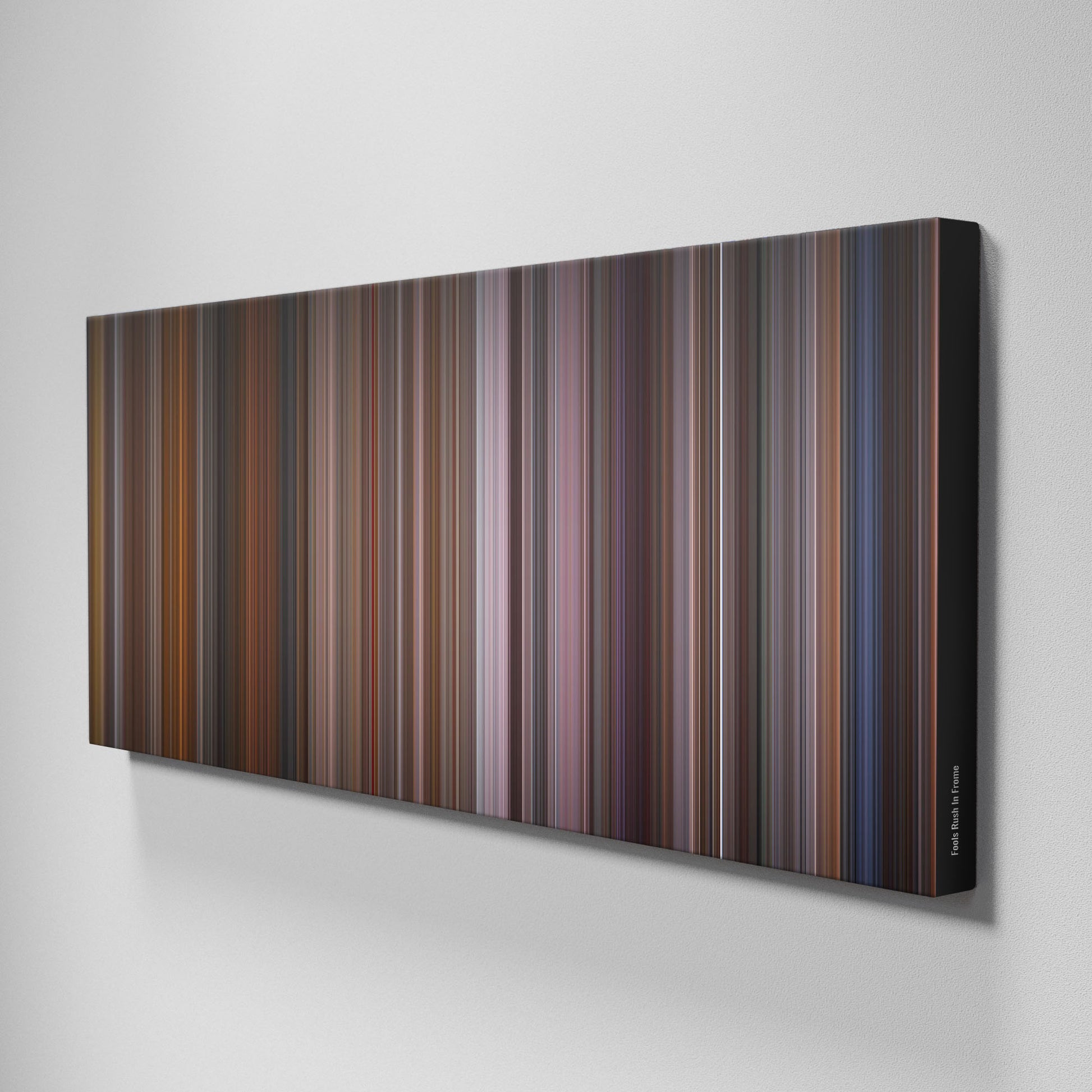 Side view of Buff's of fools_rush_in Frome on the wall