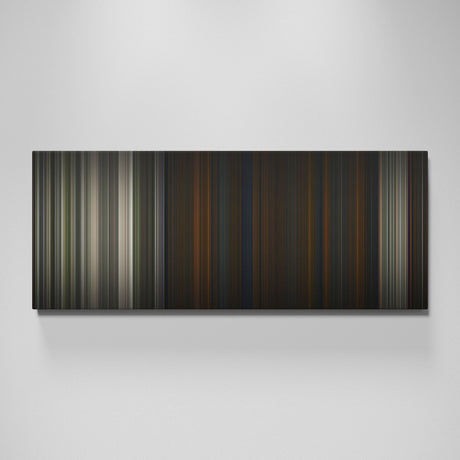 Sinners movie canvas wall art - color palette print