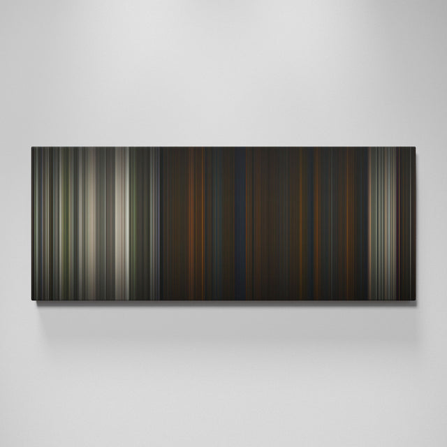 Sinners movie canvas wall art - color palette print