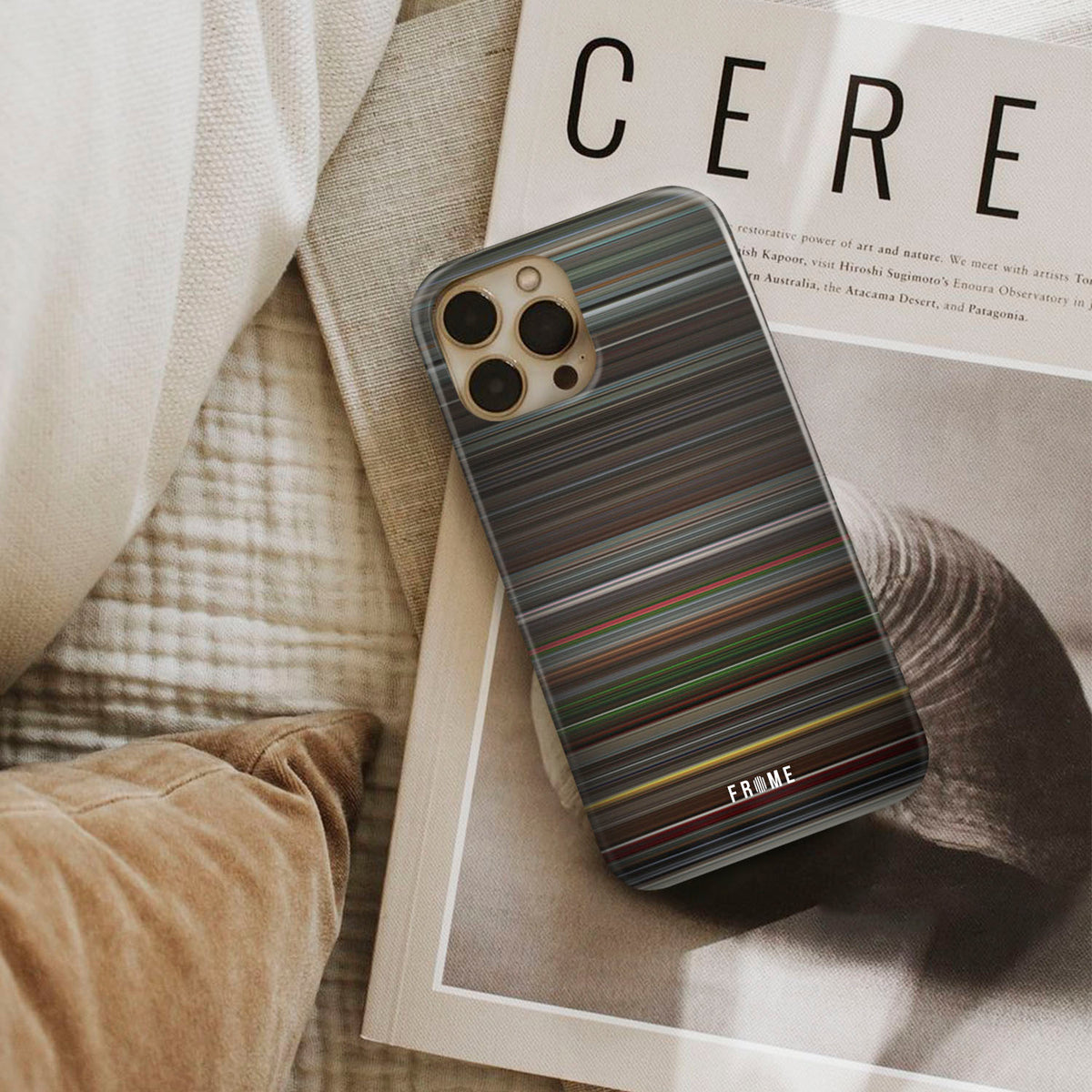 project_hail_mary Frome phone case next to interior items