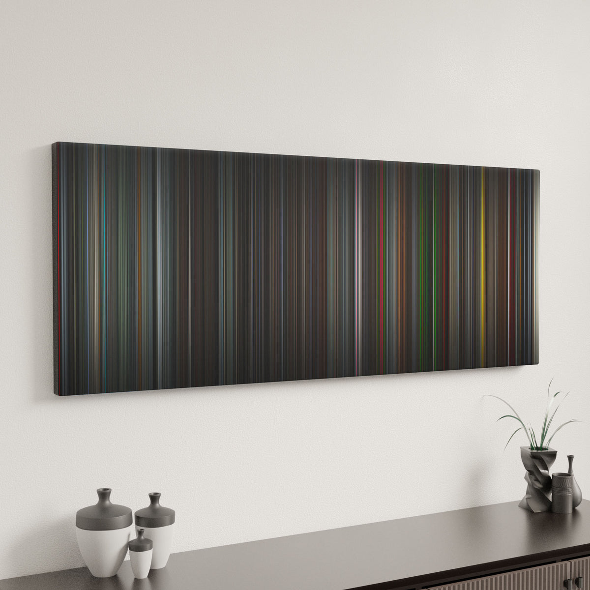 Minimal interior design with project_hail_mary Frome on the wall