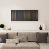 Living room interior with project_hail_mary Frome on the wall