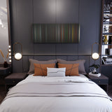 Bedroom interior with project_hail_mary Frome on the wall