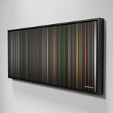 Side view of Framed Buff's of project_hail_mary Frome on the wall