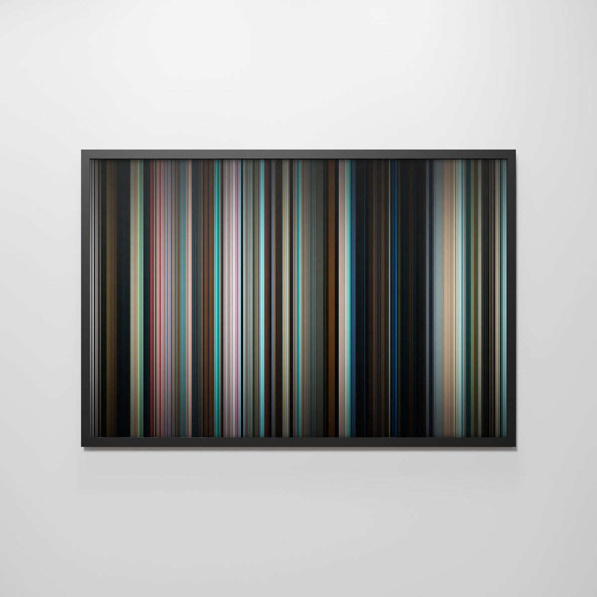 Front view of aftersun Frome framed poster on the wall