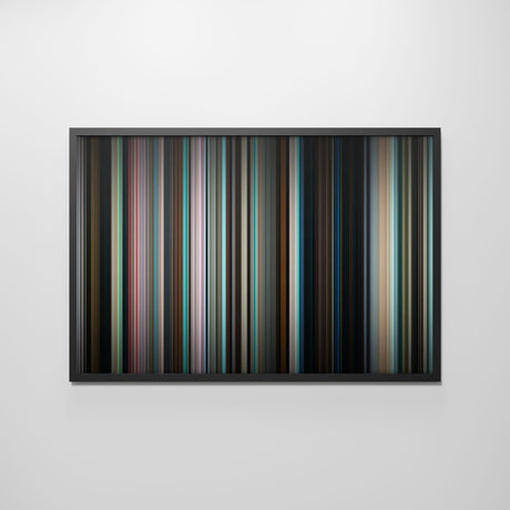 Front view of aftersun Frome framed poster on the wall